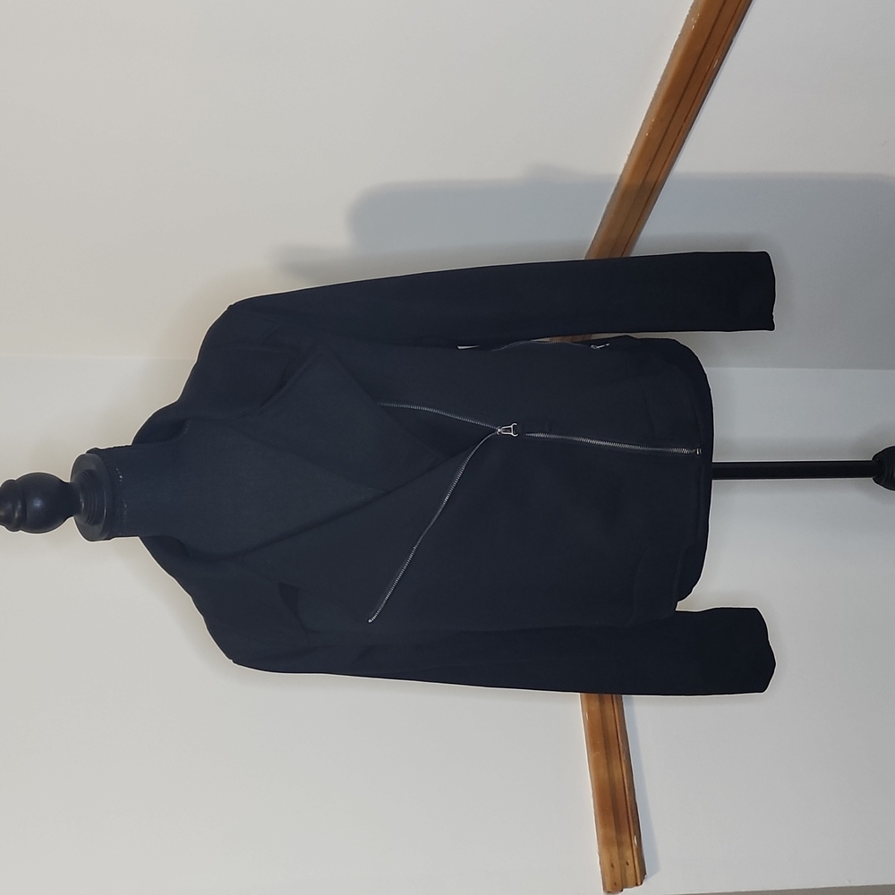 Womens zip up biker jacket